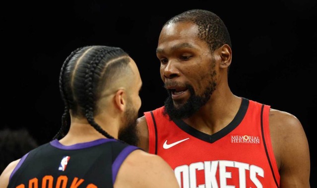 jjb-口水战，火箭队杜兰特与太阳队布鲁克斯发生口角后，杜兰特回怼了